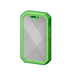 smartphone icon illustrating mobile-first casino game design