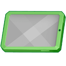 tablet icon illustrating mobile-first casino game design