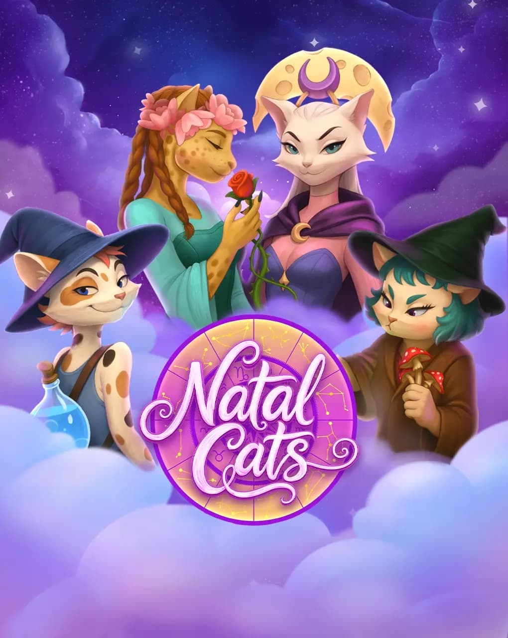 Natal Cats — online casino game poster | Riddec Games