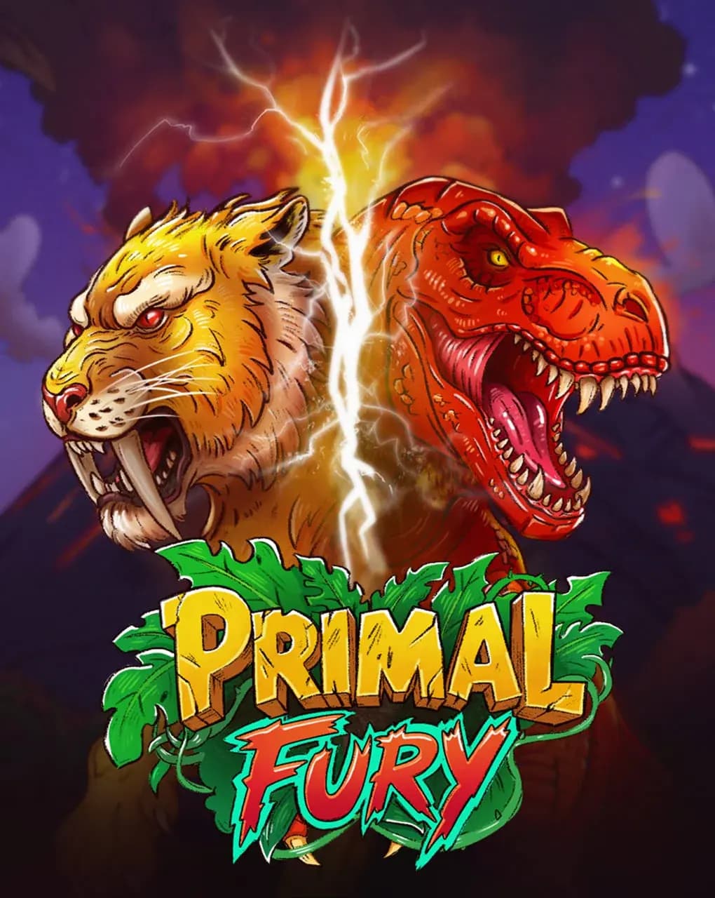 Primal Fury — online casino game poster | Riddec Games