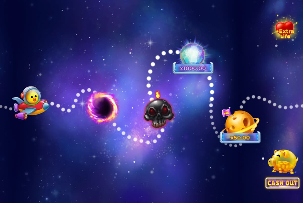 Orbital Rush — game logo and key art | Riddec Games