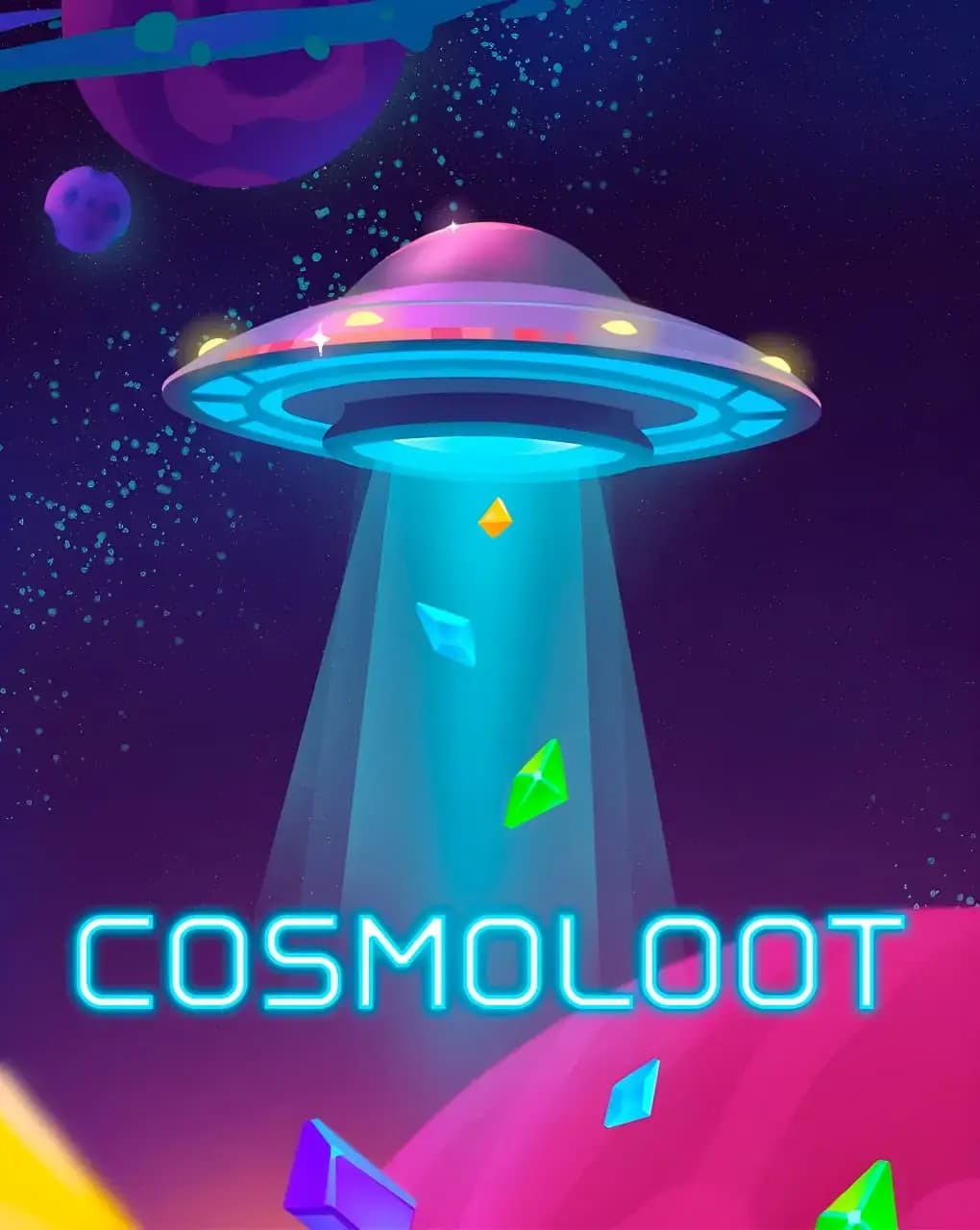 CosmoLoot — online casino game poster | Riddec Games