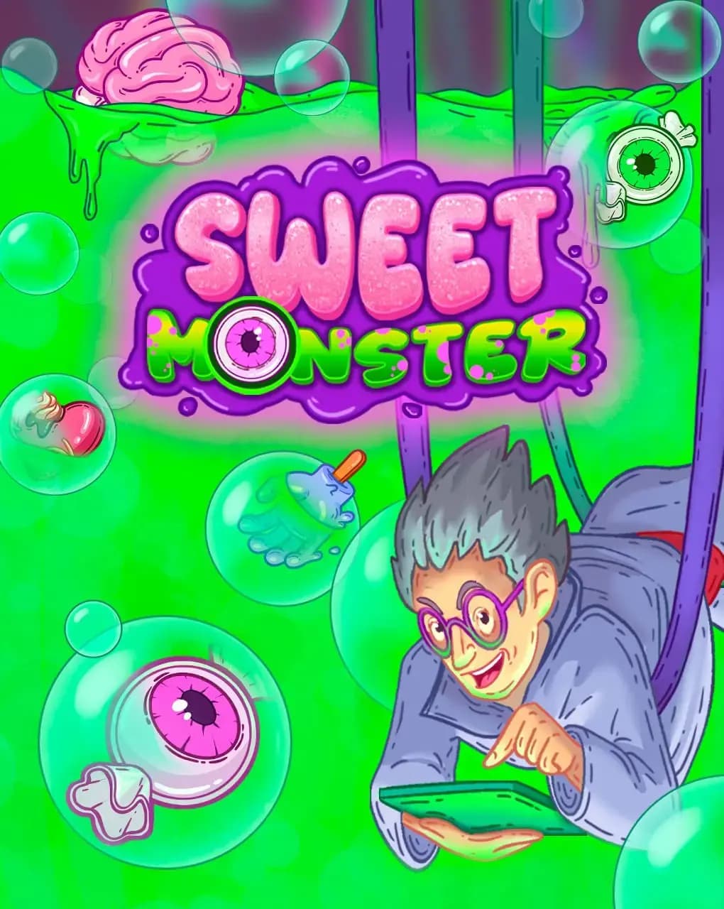 Sweet Monster — online casino game poster | Riddec Games