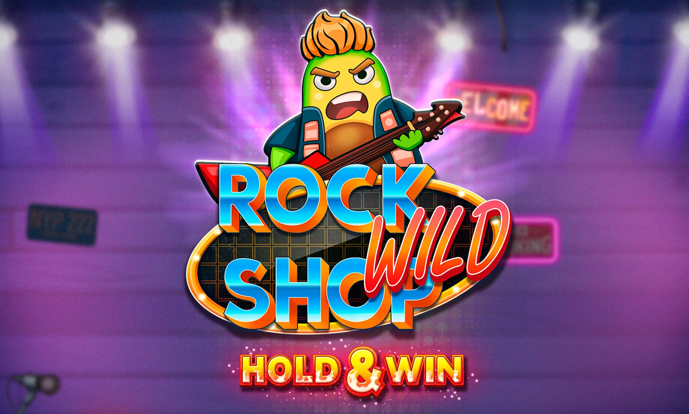 Rock Wild Shop — online casino game poster | Riddec Games