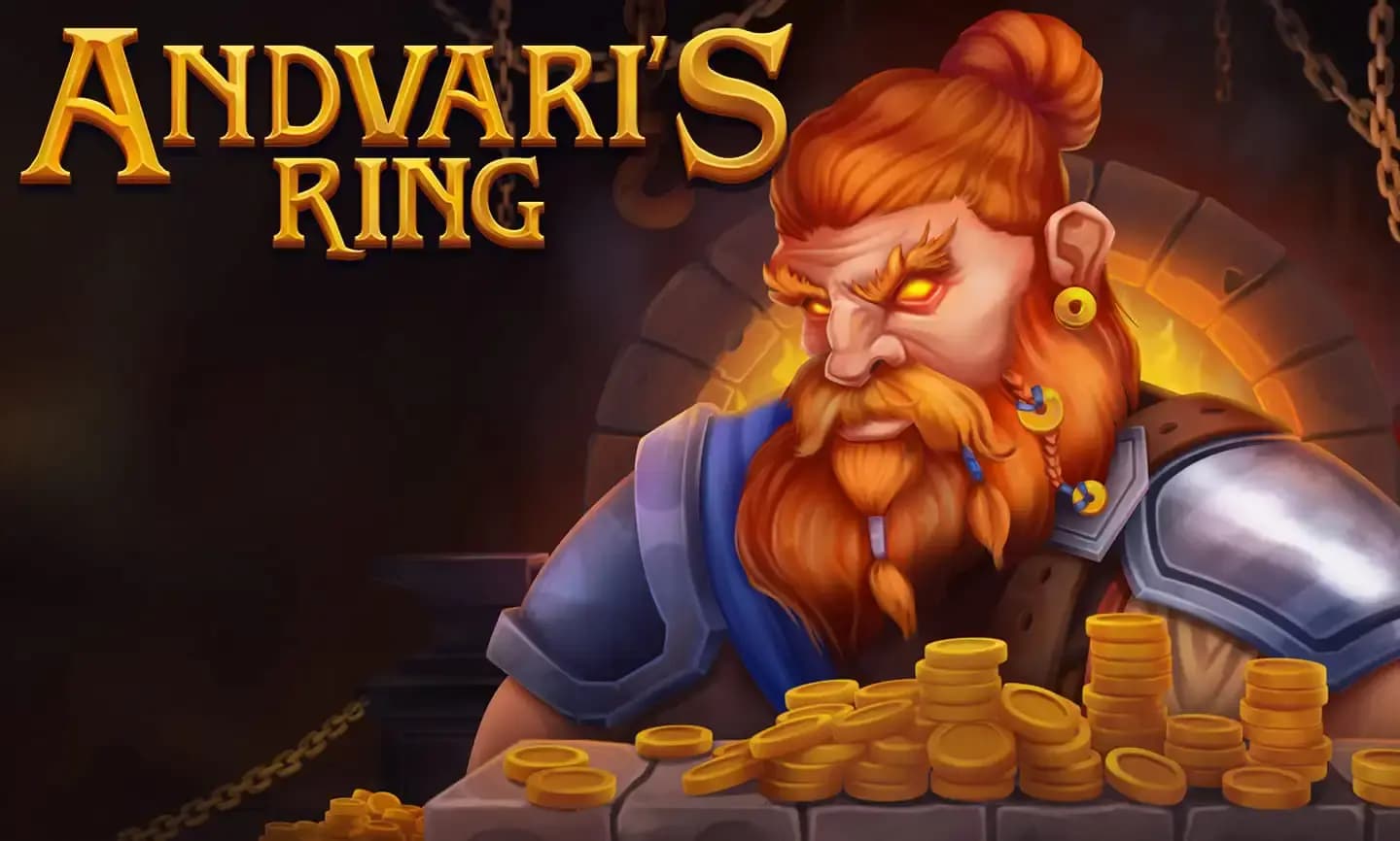 Andvari's Ring — online casino game poster | Riddec Games