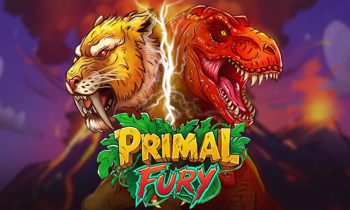 Primal Fury — upcoming casino game billboard | Riddec Games