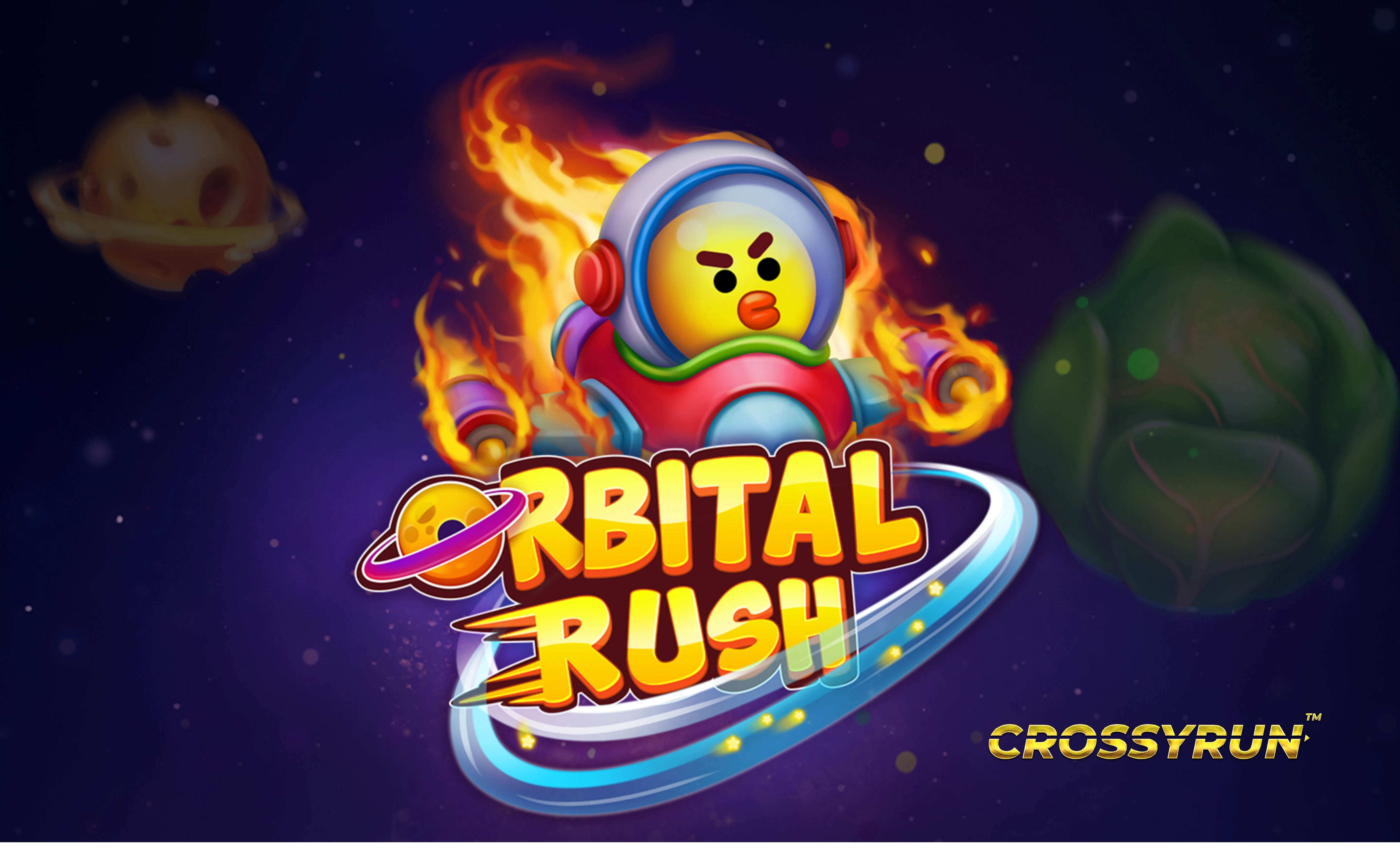 Orbital Rush — upcoming casino game billboard | Riddec Games