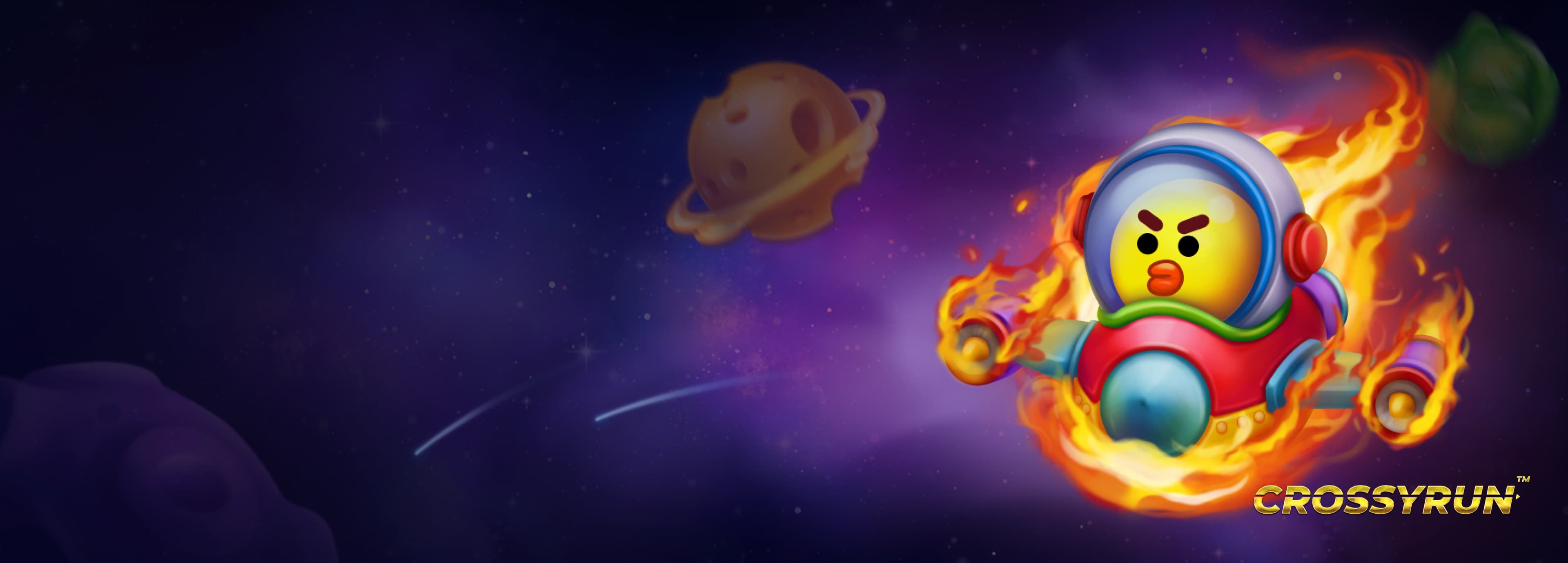 Orbital Rush — casino game hero banner | Riddec Games